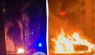 РФ вдарила по житловому району Харкова, є постраждалі